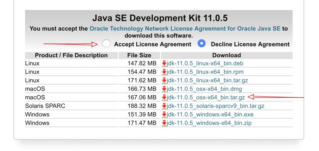 MAC下如何下载并安装jave的JDK